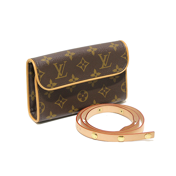 1円～【LouisVuitton】 極美品 ポシェット フロランティーヌ XS M51855 モノグラムライン ルイヴィトン