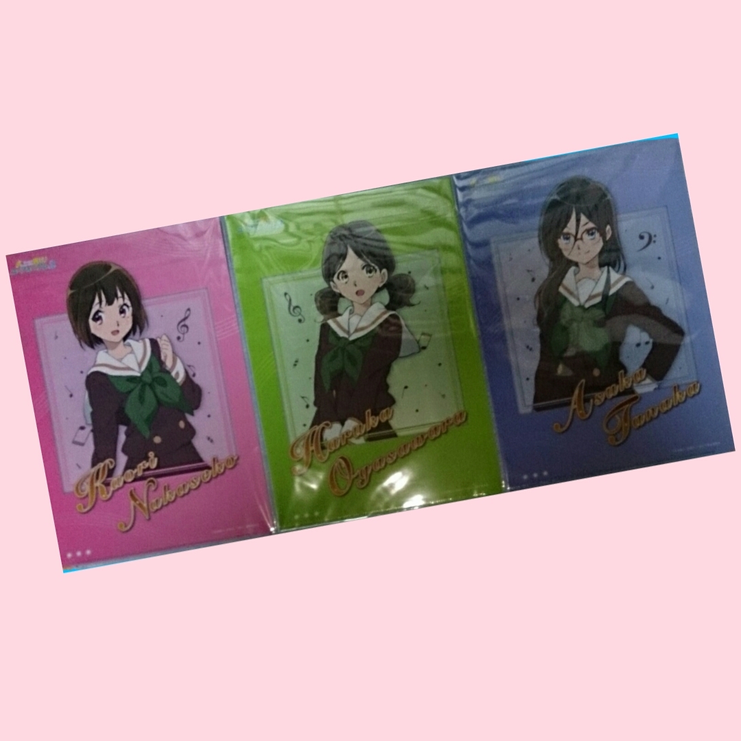 あすか 晴香 香織 響けユーフォニアム クリアファイル 三年生 三枚組 コミック アニメグッズ 売買されたオークション情報 Yahooの商品情報をアーカイブ公開 オークファン Aucfan Com