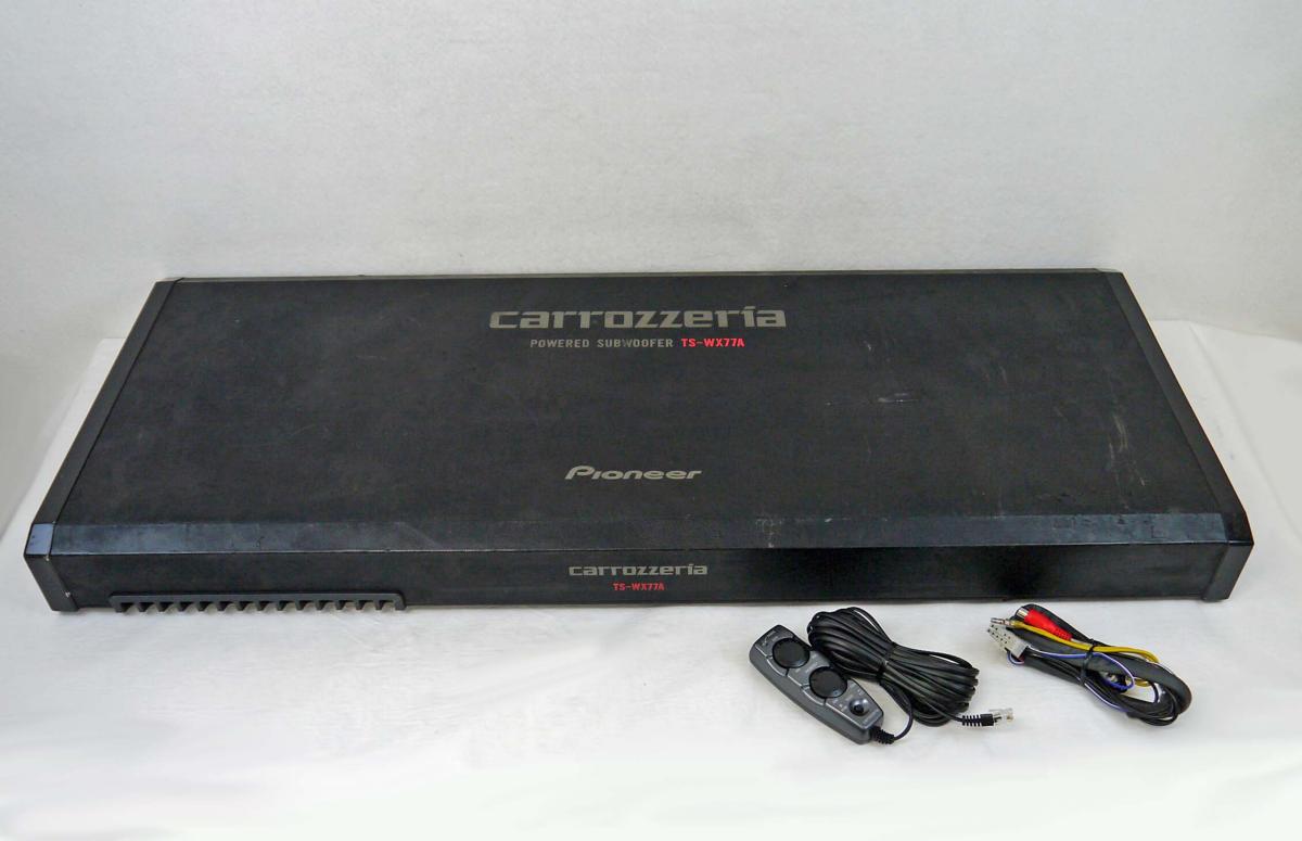 ☆中古品☆carrozzeria パワードサブウーファー TS-WX77A 自動車