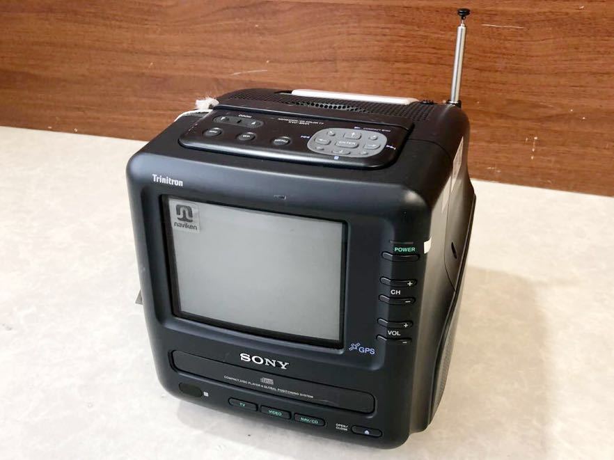 SONY SONY ソニー ナビゲーション/CD カラーテレビ 通電○ KVD 6NV1 【CFAK4008】 ナビゲーション&frasl;CDカラーテレビ KVD-6MS1