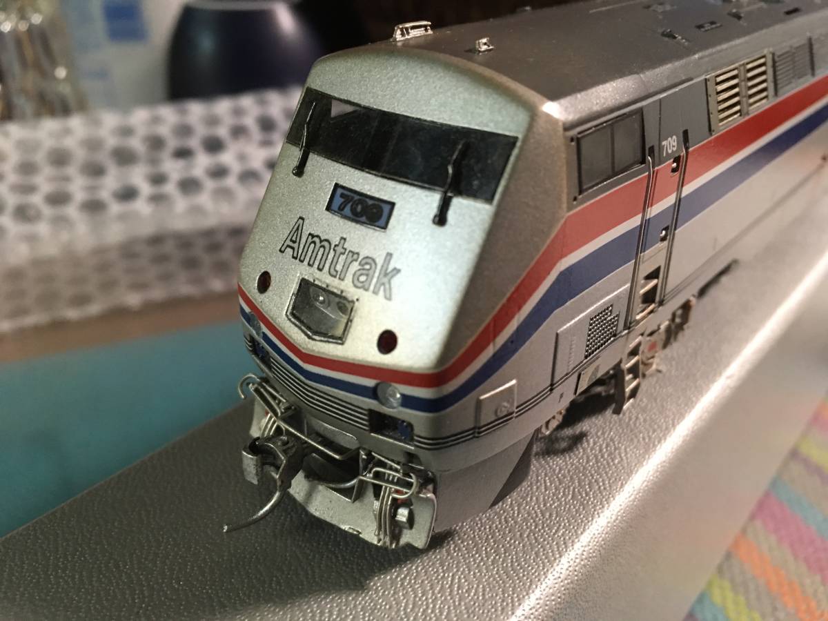 シロHC-KATO HOゲージ Amtrak Superliner シロHC-KATO Amtrak 機関車