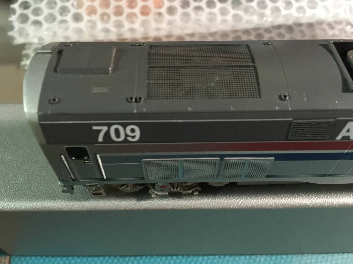 シロHC-KATO HOゲージ Amtrak Superliner シロHC-KATO Amtrak 機関車