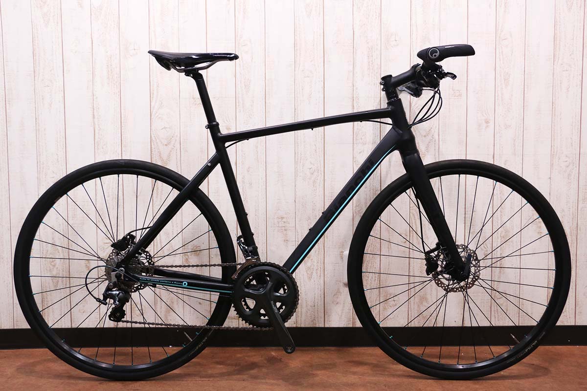 BIANCHI ROMA 4 ビアンキ ローマ 4 マットブラック 前3×後8速