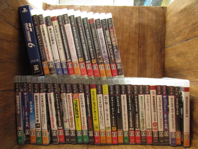PlayStation PS1 PS2 PS3 ソフト 大量まとめジャンクセット - メルカリ