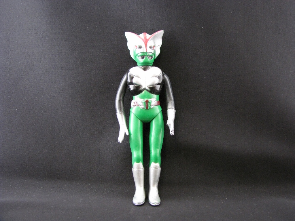 当時物 超人バロム・1 ソフトビニール人形 21.5㎝ パチモン ビンテージ  