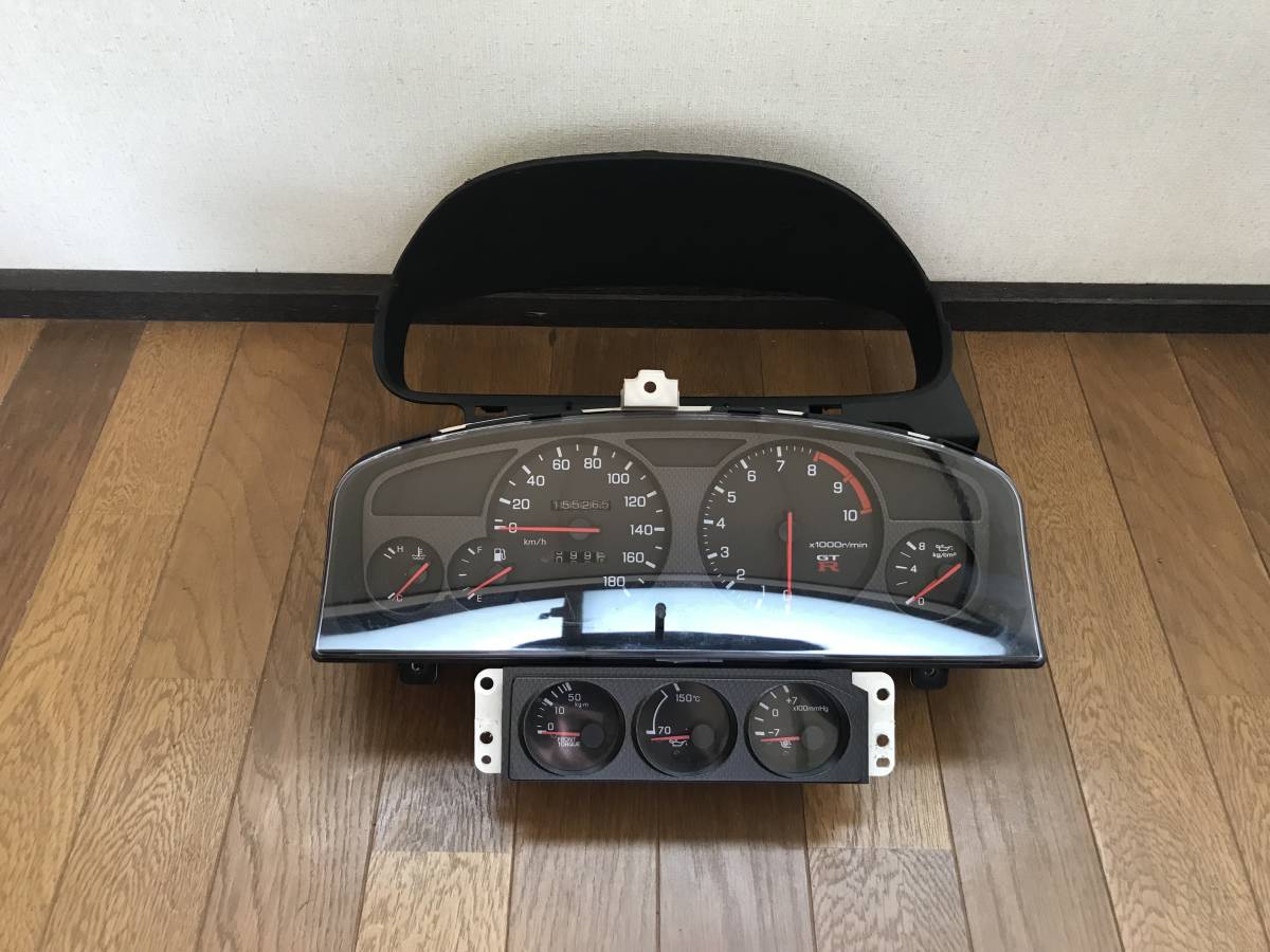 純正 BCNR33 スカイライン スピードメーター RB26 ECR33 RB25 -bcnr33 