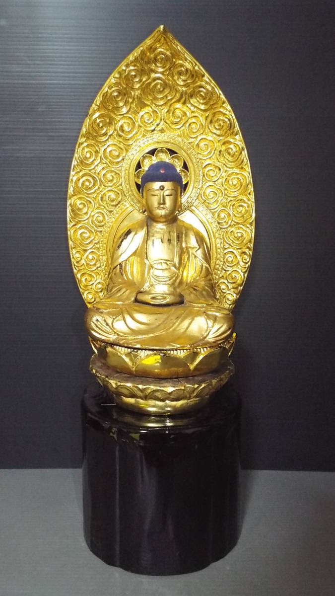 本柘植 - 木造釈迦如来坐像 文化遺産オンライン 釈迦如来 手彫）桧