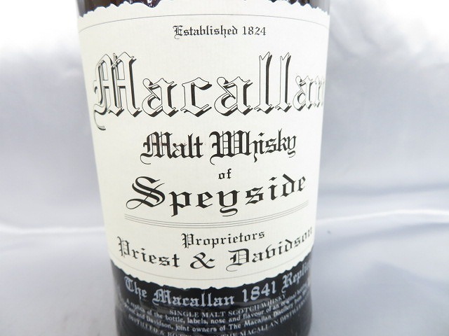 未開栓】MACALLAN マッカラン 1841 レプリカ ウイスキー 750ml 41.7