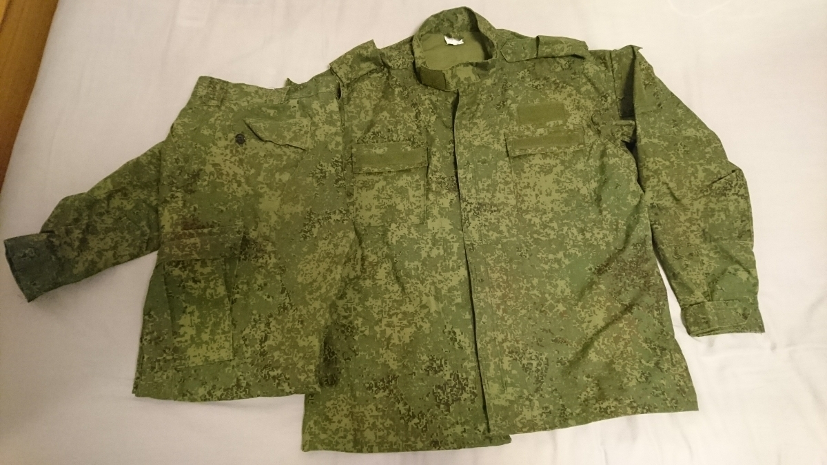 デジタルフローラ迷彩服 VKBOサマースーツ ロシア軍 サイズ48-50 3-4