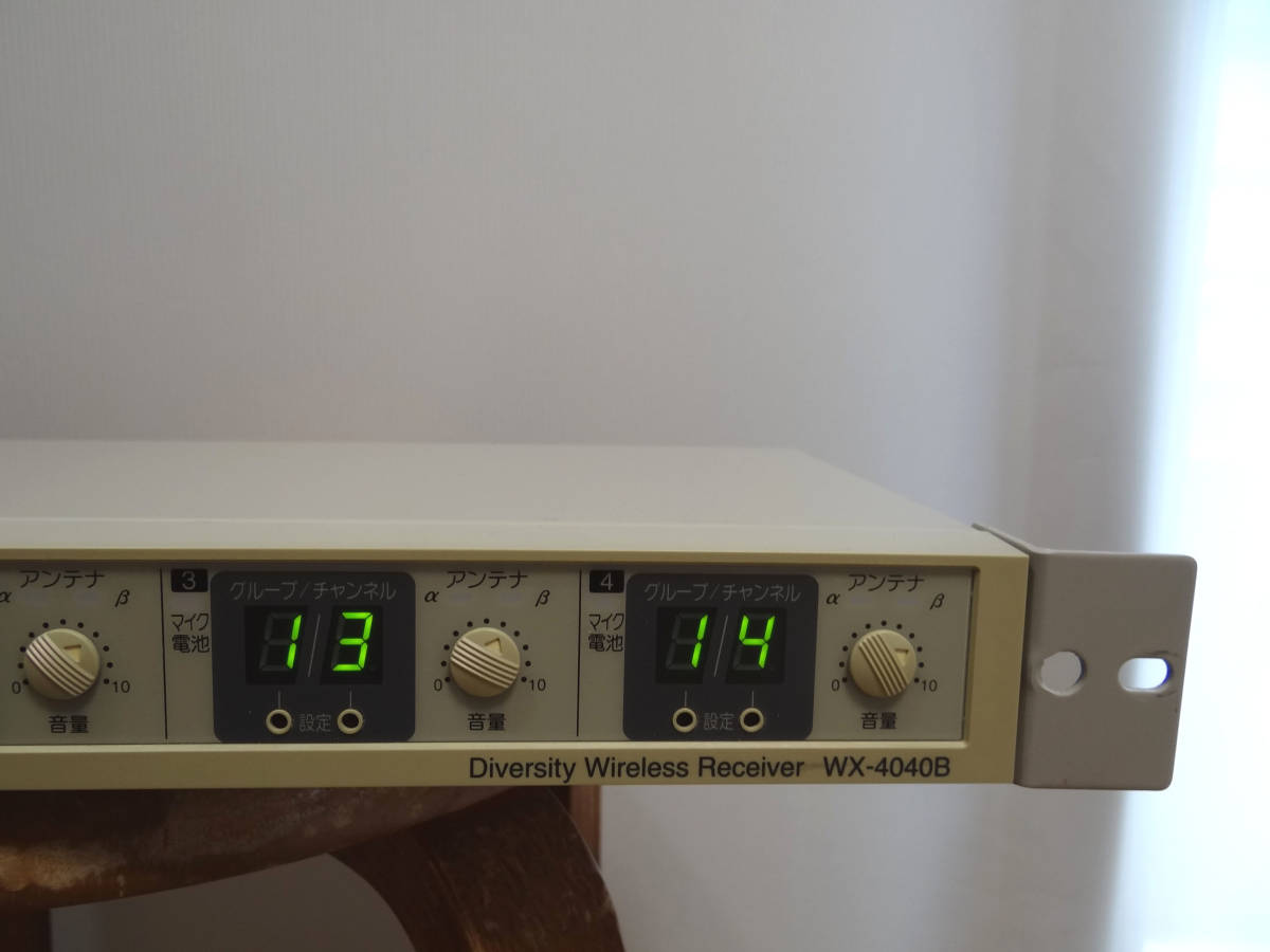 panasonic WX-4040Bのみ Panasonic 4波ワイヤレスチューナーWX-4040B パナソ 【公式通販】
