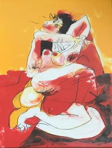 安い，SALE 知之 池田満寿夫 リトグラフ うさぎ 直筆サイン 1980年 ed.19/50 背面にサイン タイトル 年代(石版画、リトグラフ)｜売買されたオークション情報、yahooの商品情報をアーカイブ公開 - オークファ 石版画、リトグラフ