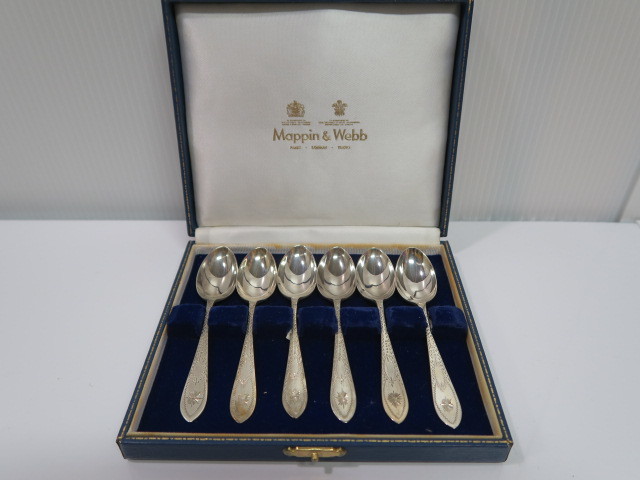 ☆Mappin&Webb マッピン＆ウェッブ カトラリー スプーン 6本 7-30