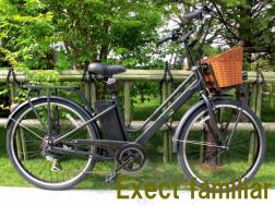 Exect familiar　ＥＸ２６ＢＳ　リチウムイオン 　ブラシレスモーター電動 ３６V１０A　新品未使用 フル電動＆アシスト