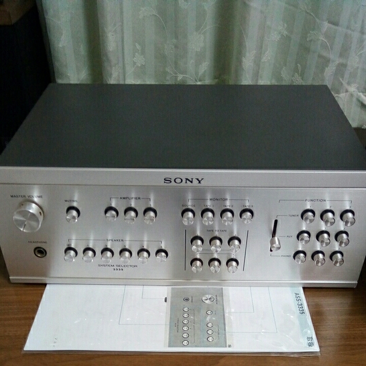 SONY/ソニー【ASS-3335システムセレクタ】チェック済動作品 【公式通販】