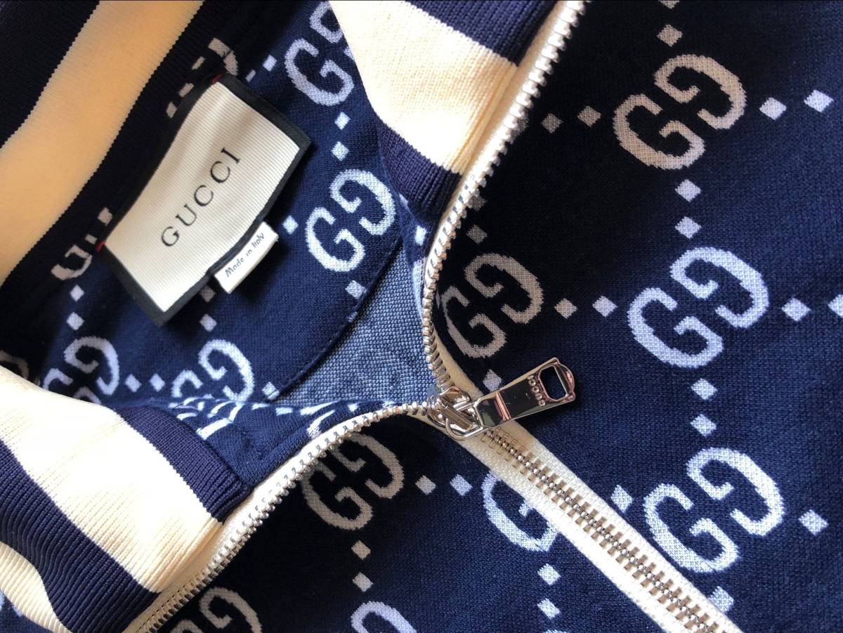 新品未使用GUCCI グッチ ジャージGGジャカードロゴ コットン 
