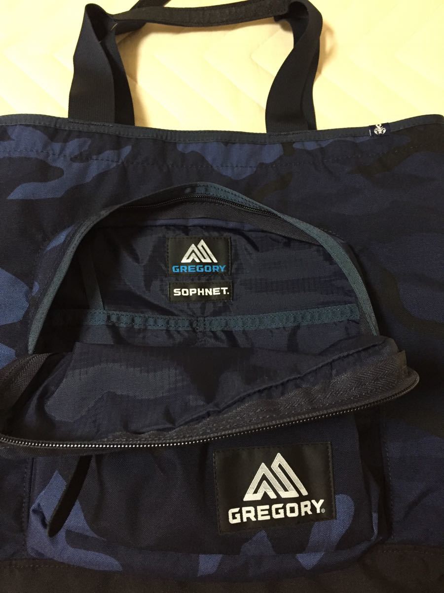 美品 ソフネット グレゴリー コラボ SOPHNET × GREGORY BAY SIDE TOTE 