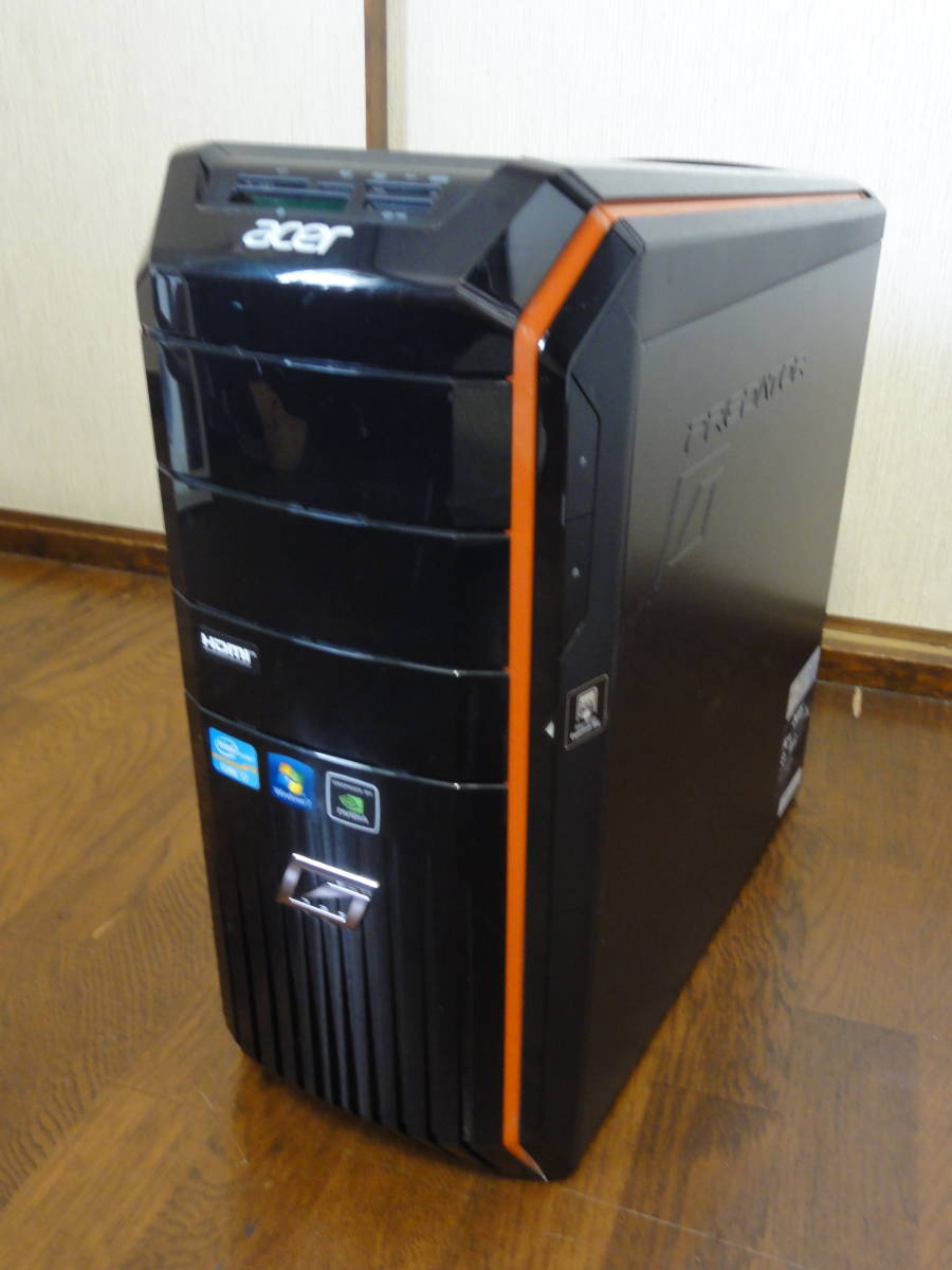 【Acer】Predator G3610 i7-3770/8GB/SSD 250GB新品/1TB/GTX550Ti/Win10 64bit_1