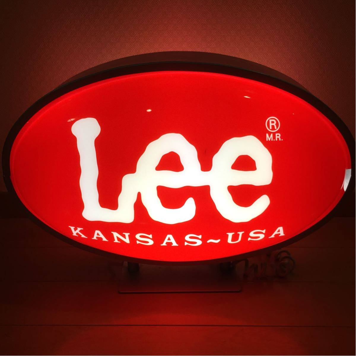 レア アメリカ Lee リー ジーンズ ネオン 照明 看板 サイン