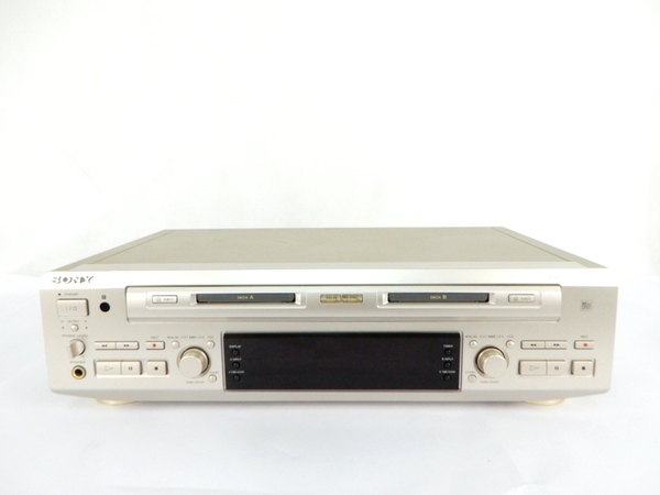 ジャンク SONY ソニー MDS-W1 MDデッキ 音響機材 オーディオ機器 音楽