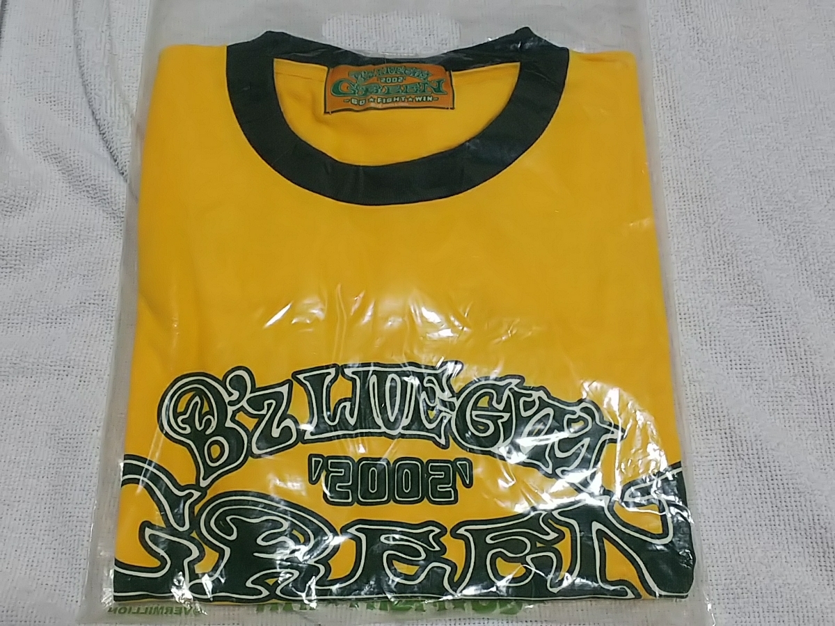 ☆ B'z LIVE-GYM Pleasure 2002 GREEN GO☆FIGHT☆WIN LIVE TOUR T