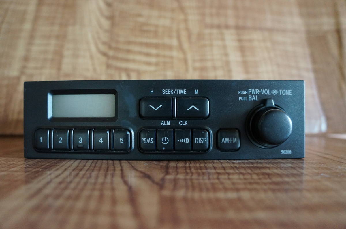 Time 新品 未開封品 Toyota - Radio FM Player TOYOTA 86120-37130