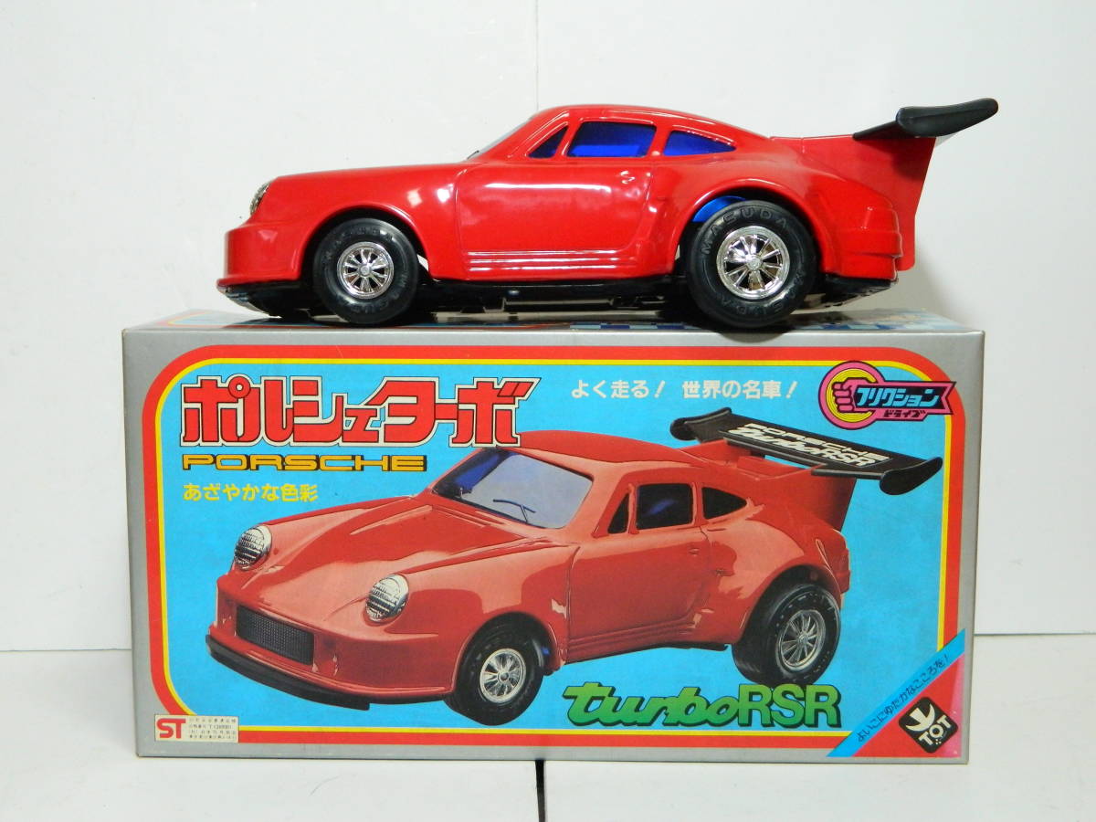 稀少 当時物 ブリキ アルプス製 ポルシェターボRSR 28cm 【公式通販】