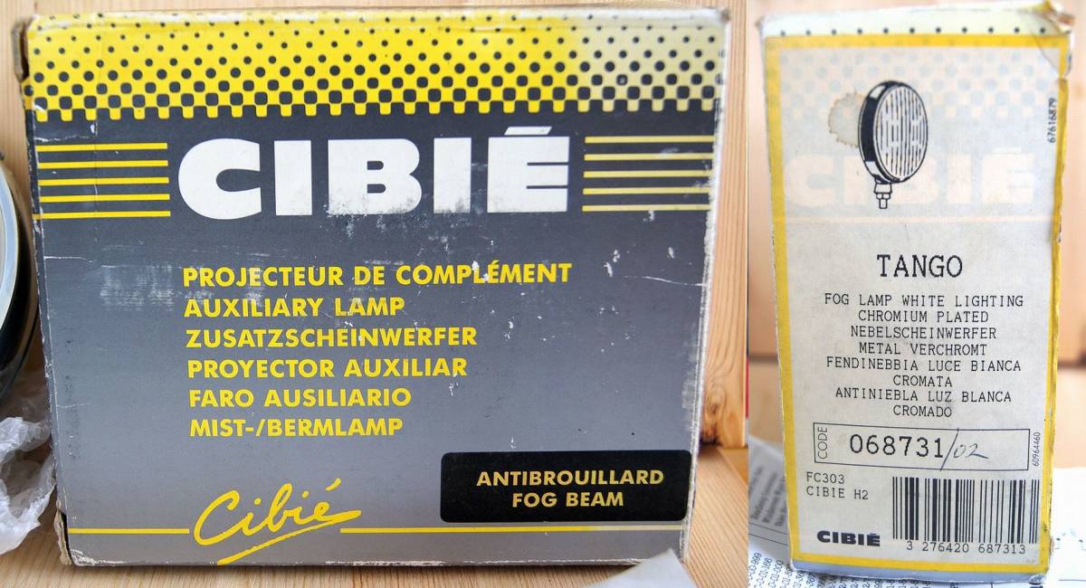CIBIE シビエ フォグランプ 0 当時物 シビエ40 デュアル ヘッドライト+ 
