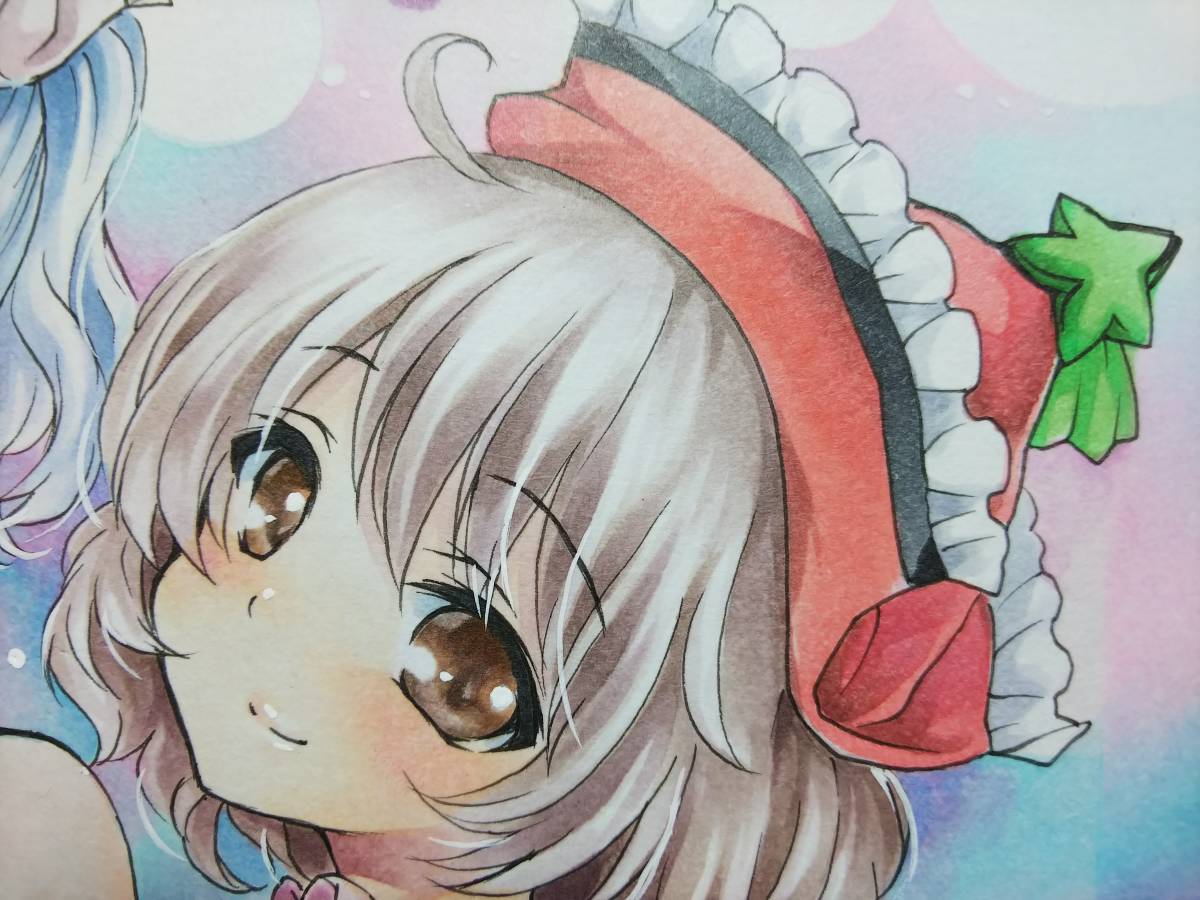 手描きイラスト 東方project プリズムリバー三姉妹 色紙 手描きイラスト 売買されたオークション情報 Yahooの商品情報をアーカイブ公開 オークファン Aucfan Com