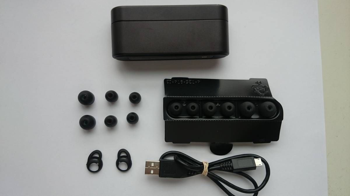 ソニー SONY WF-1000X B 完全ワイヤレスノイズキャンセリングイヤホン