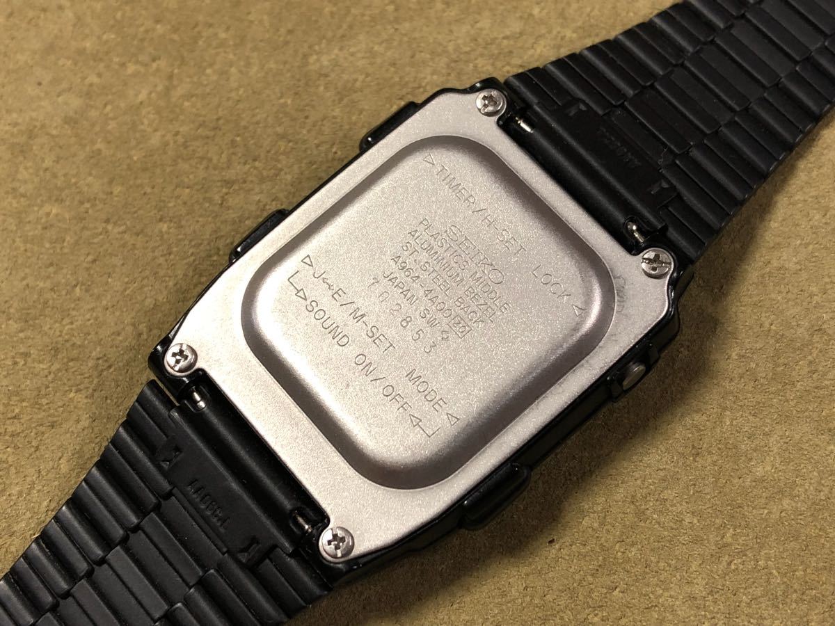 超希少】セイコー リストトーク トーキング ウォッチ A964-4A00 SEIKO
