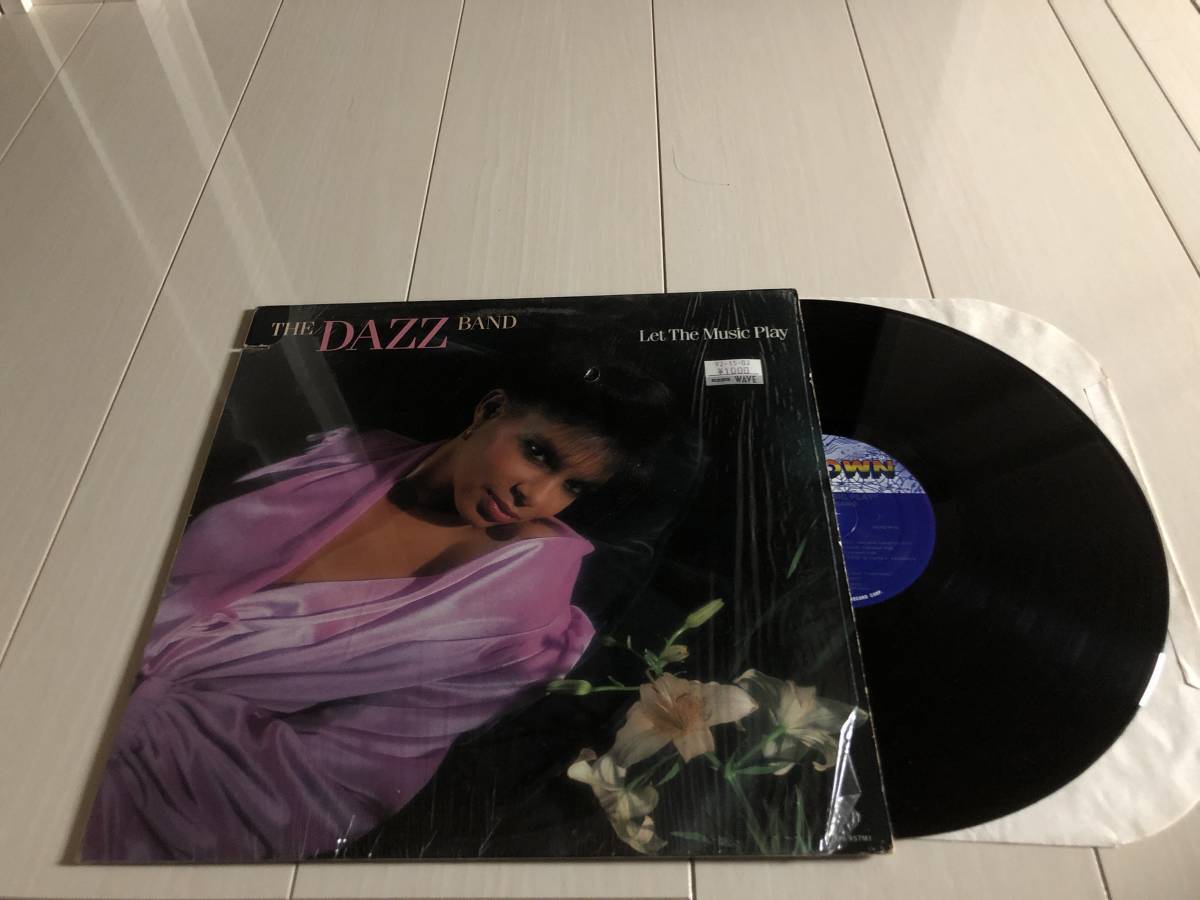 dazz band／let the music play【送料無料】LPレコードアルバム.USオリジナル(シュリンク付き)cut盤 ＊ブラックディスクガイド参照_1