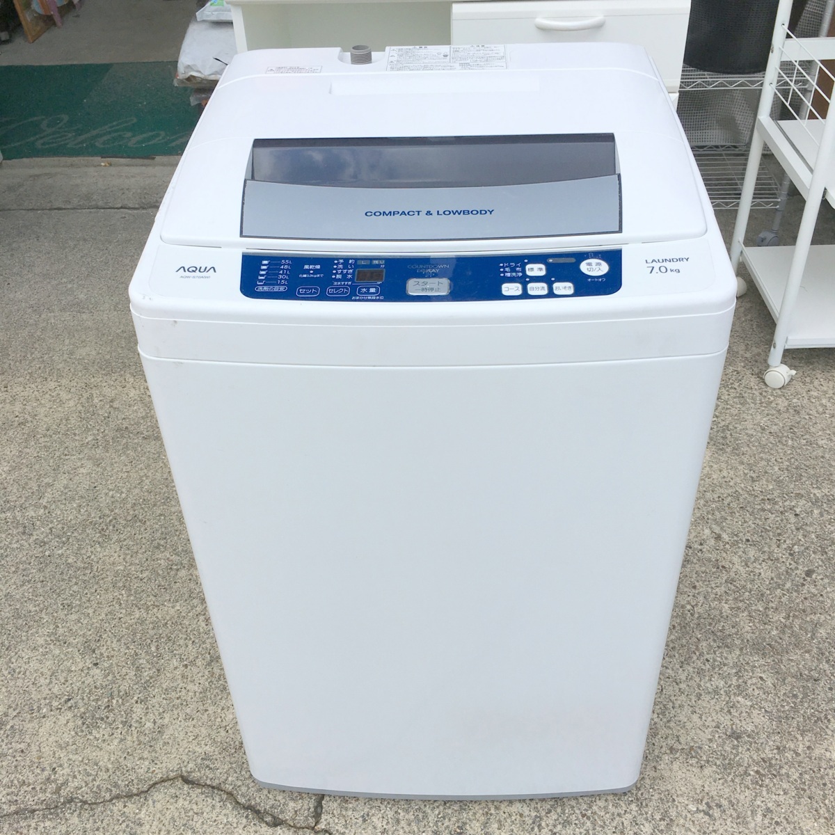 ハイアール 全自動洗濯機 AQW‐S70A 7.0L 2012年製