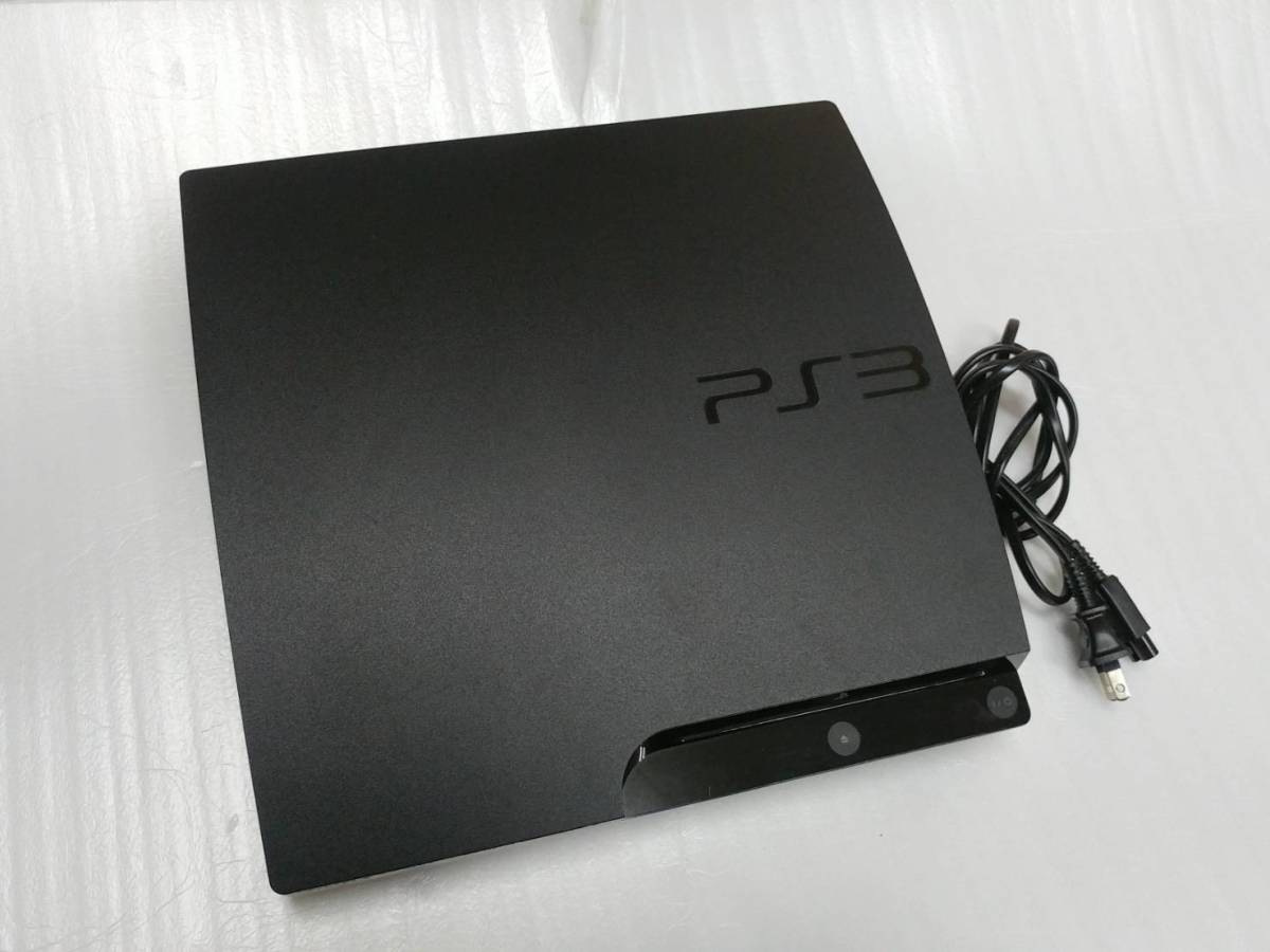 ◇PS3 CECH-3000B 320GB◇チャコールブラック◇中古◇本体 電源 