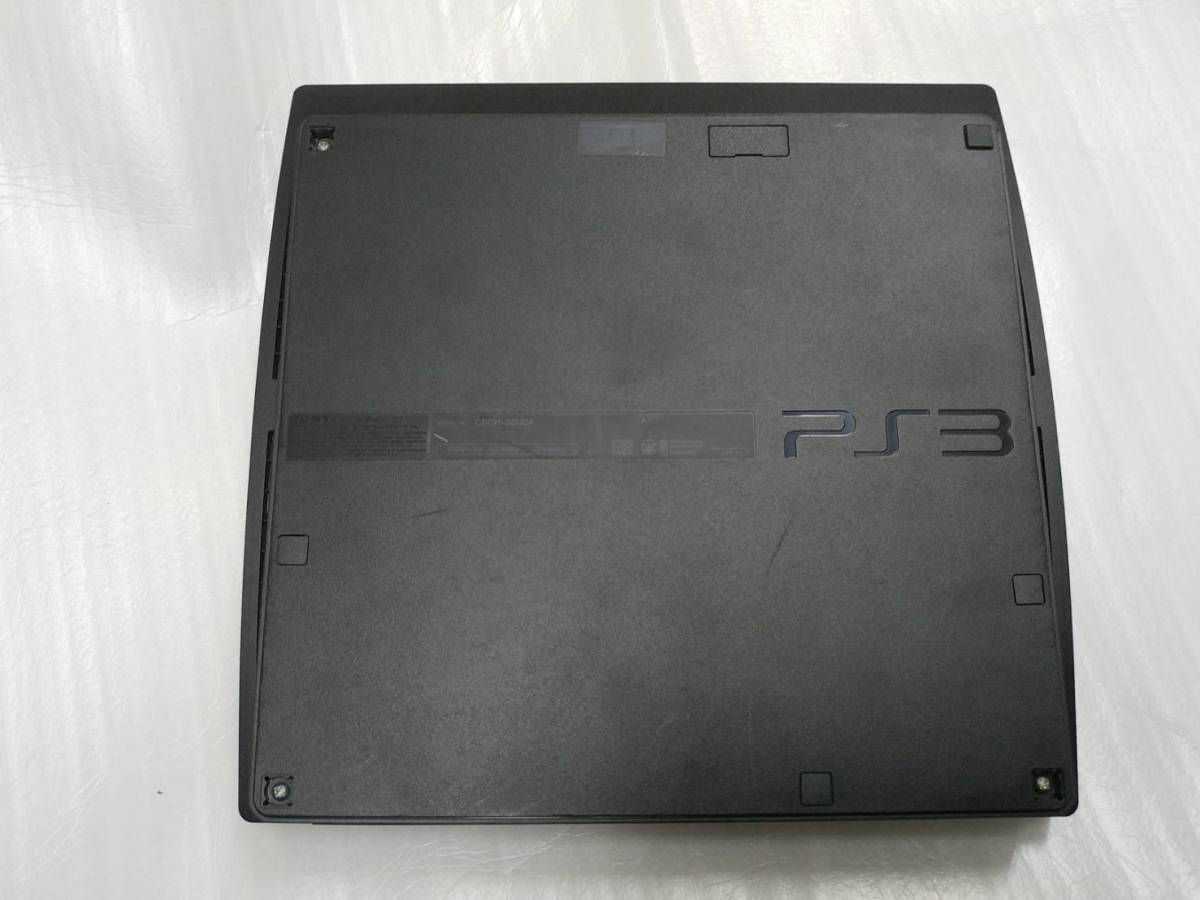 ◇PS3 CECH-3000B 320GB◇チャコールブラック◇中古◇本体 電源 