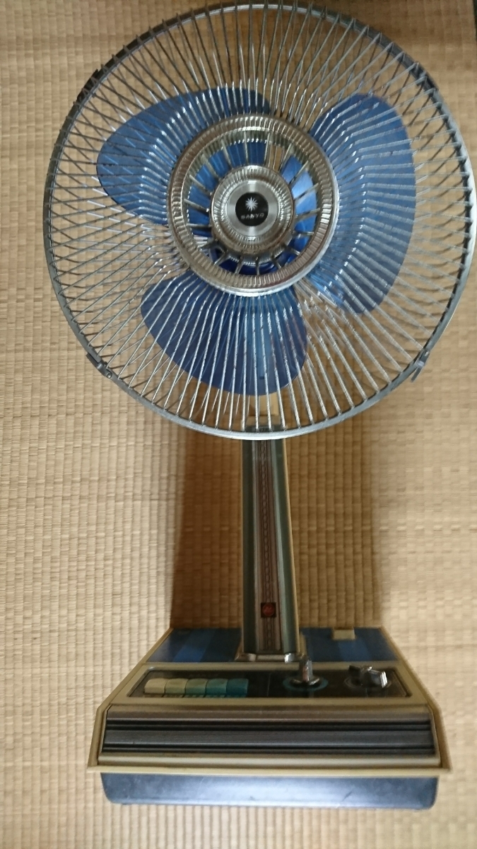 扇風機 昭和レトロ サンヨー扇風機 ジャンク レトロ サンヨー 昭和 EF