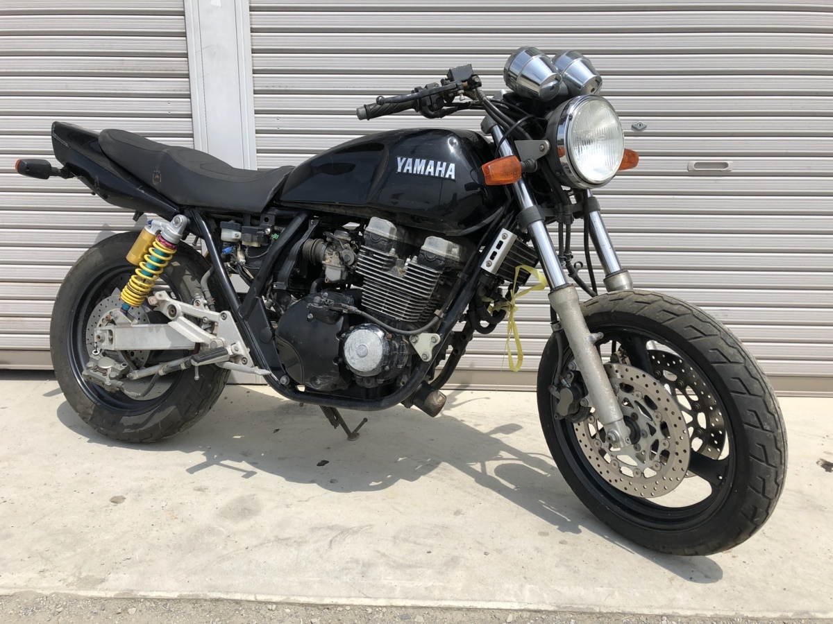 4HM型XJR400☆書無し不動☆部品取り車☆ - Yahoo!オークション XJR400 福岡