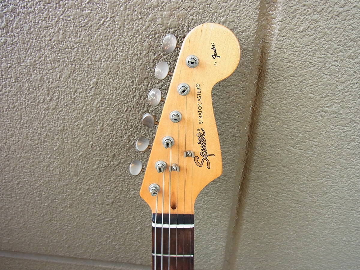 Squier】ストラトキャスター／レリック加工・サンバースト☆中古品