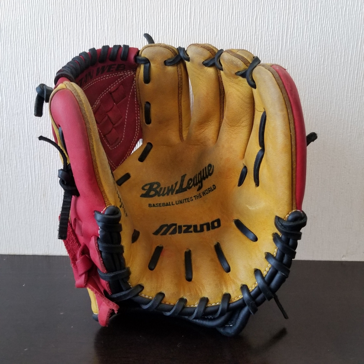 Mizuno Buw League 硬式グローブ オレンジ ミズノ 軟式オーダー