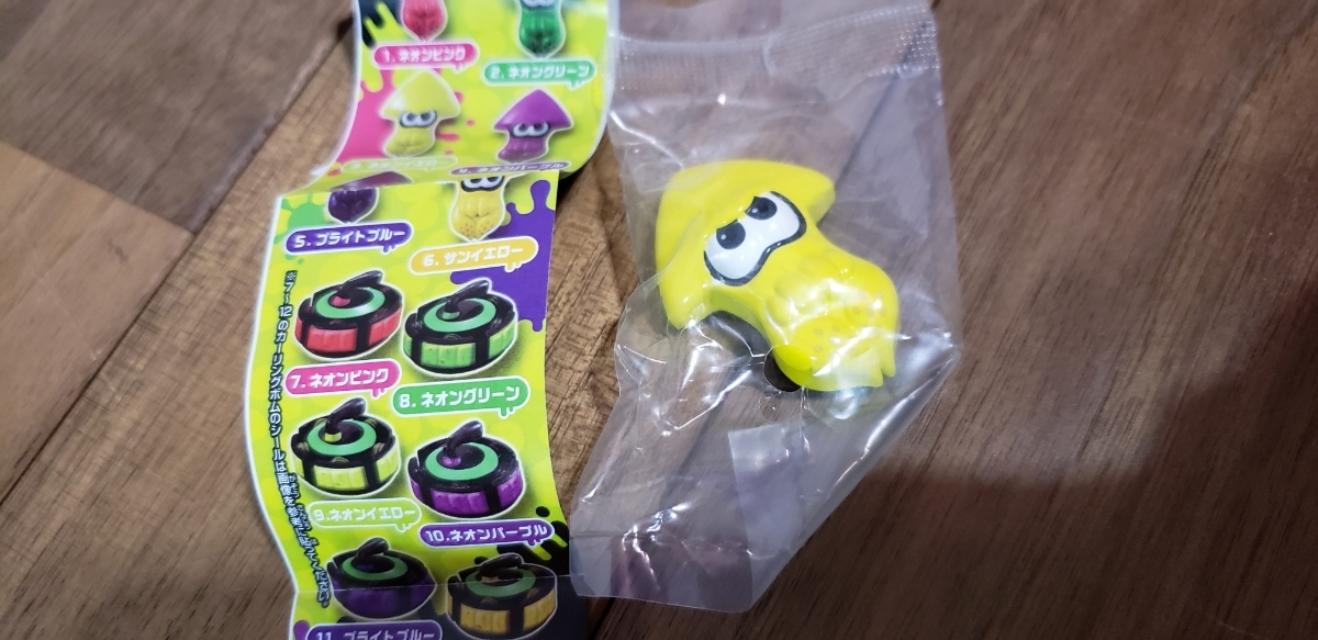 新品 スプラトゥーン2 任天堂ゲーム ガチャ ガチャガチャ イカ 
