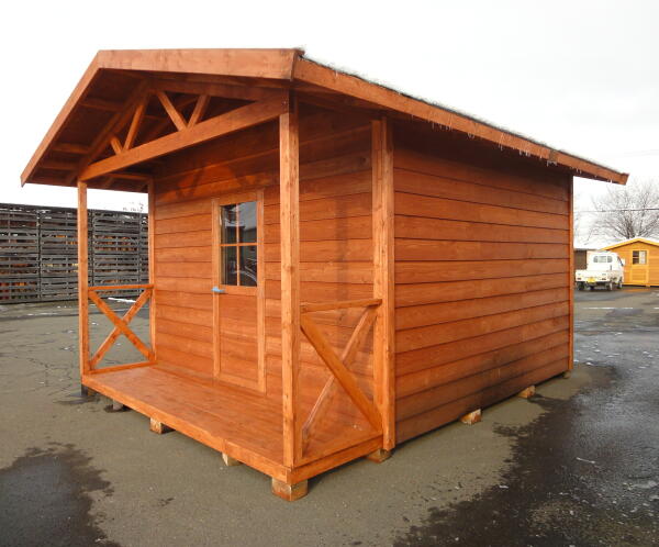 ミニログキットハウス　PH３６４５Ｄ約５坪・約１０畳倉庫物置小屋　タイニーハウス、別荘、グランピングに。セルフビルド。