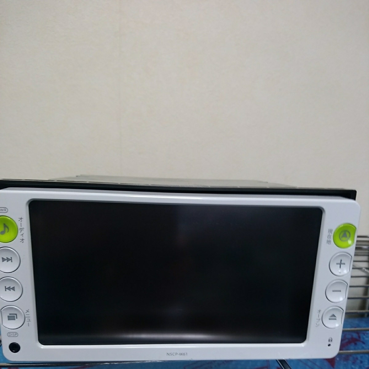 トヨタ純正 ナビゲーション NSCP-W61 動作未確認 ジャンク トヨタ純正