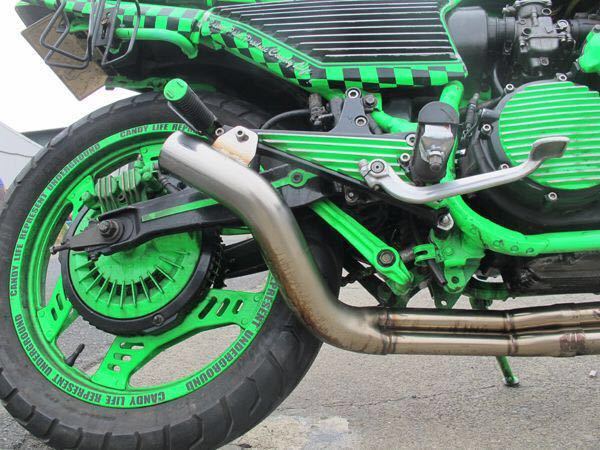 cbx400f CANDYLIFE マフラー CBX400F 鉄エクセル管 CBX400F CBR400F