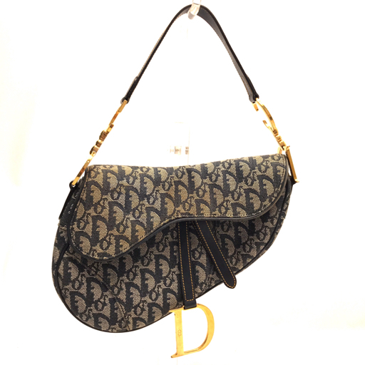 Christian Dior クリスチャンディオール トロッター サドルバッグ ワン