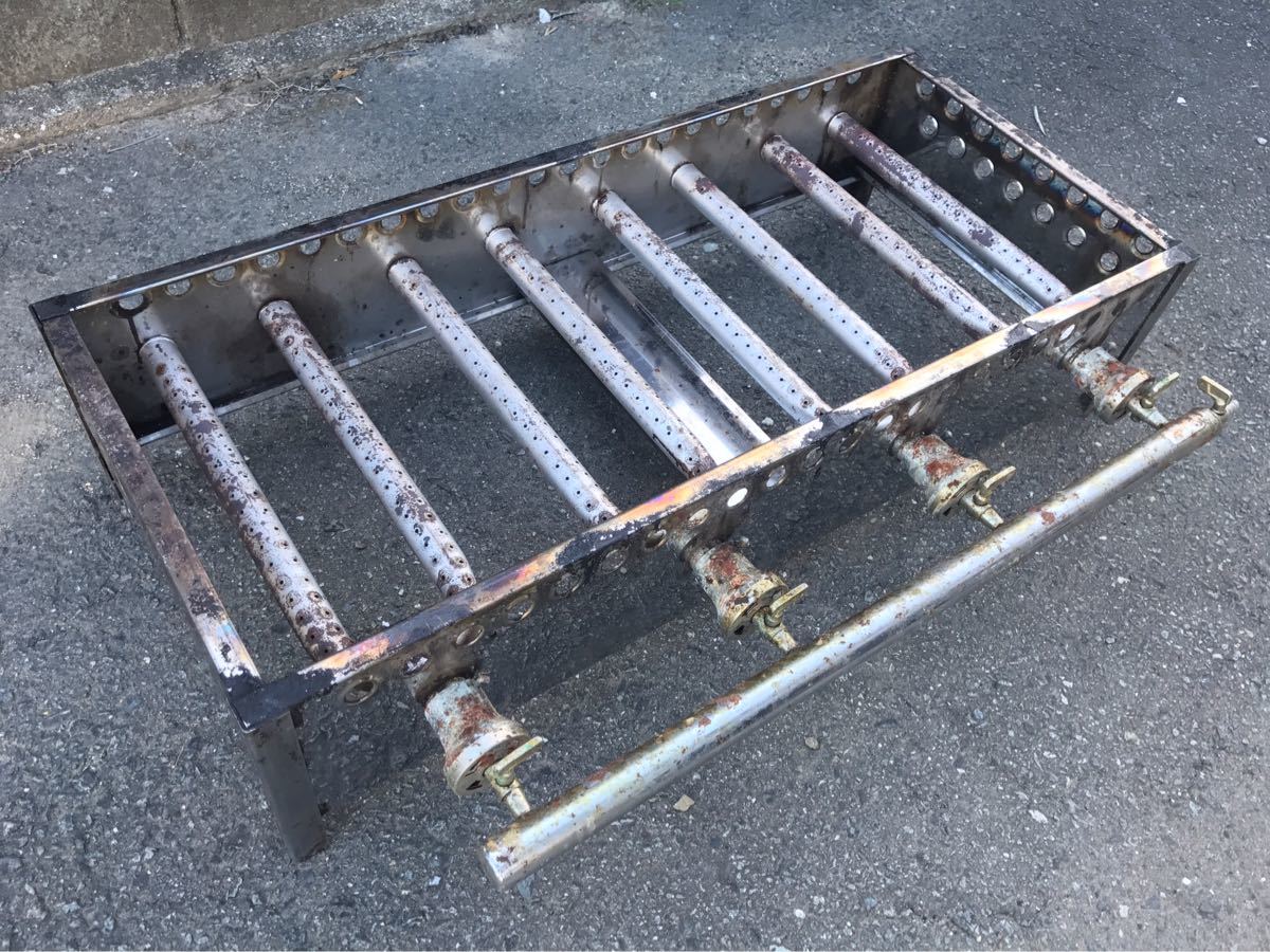 たこ焼き器 たこ焼き器 たこ焼き たこ焼き機 ガス 4連 ジャンク品