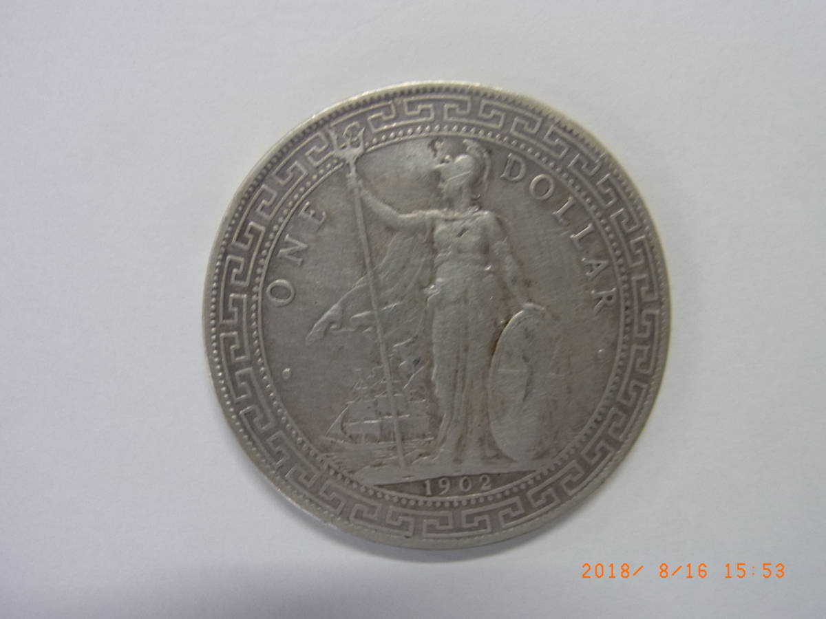 中国 1902年 壱圓銀貨 ONE DOLLAR