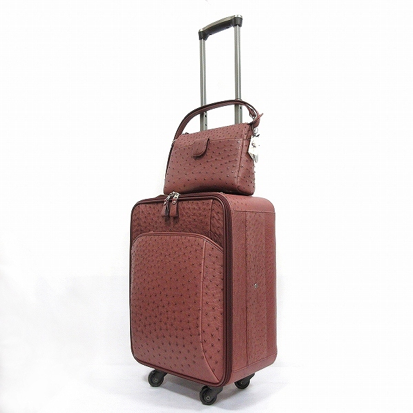 JRA オーストリッチ　キャリーバッグ　キャリーケース　旅行バック 未使用品 美品 JRA認定 オーストリッチ キャリーバッグ キャリーオン