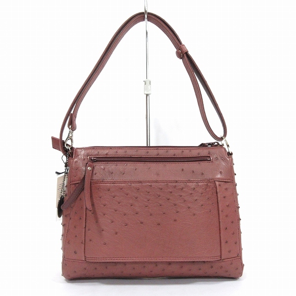 未使用品 美品 JRA認定 オーストリッチ キャリーバッグ キャリーオン