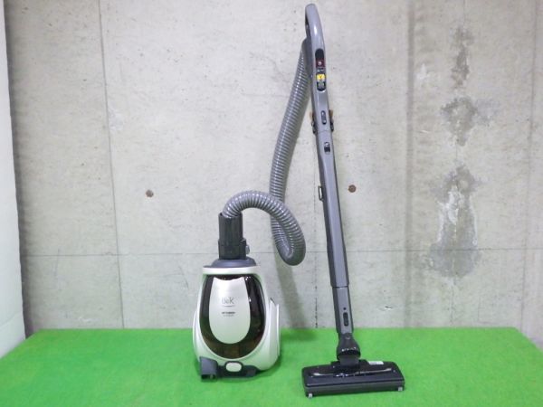 動作保証 三菱 紙パック式掃除機 TC-FXC7P-T 軽量コンパクト /S-36537