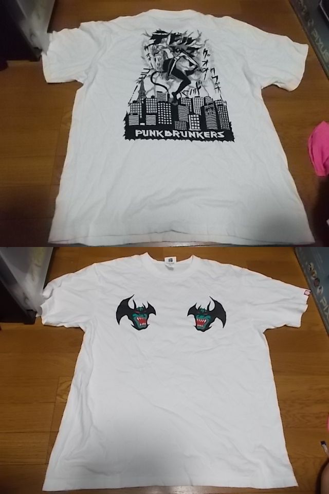 PUNK PUNKDRUNKERS パンクドランカーズ DRUNKERS x DEVILMAN パンク M寸PUNKDRUNKERS DOLL デビルマンTee