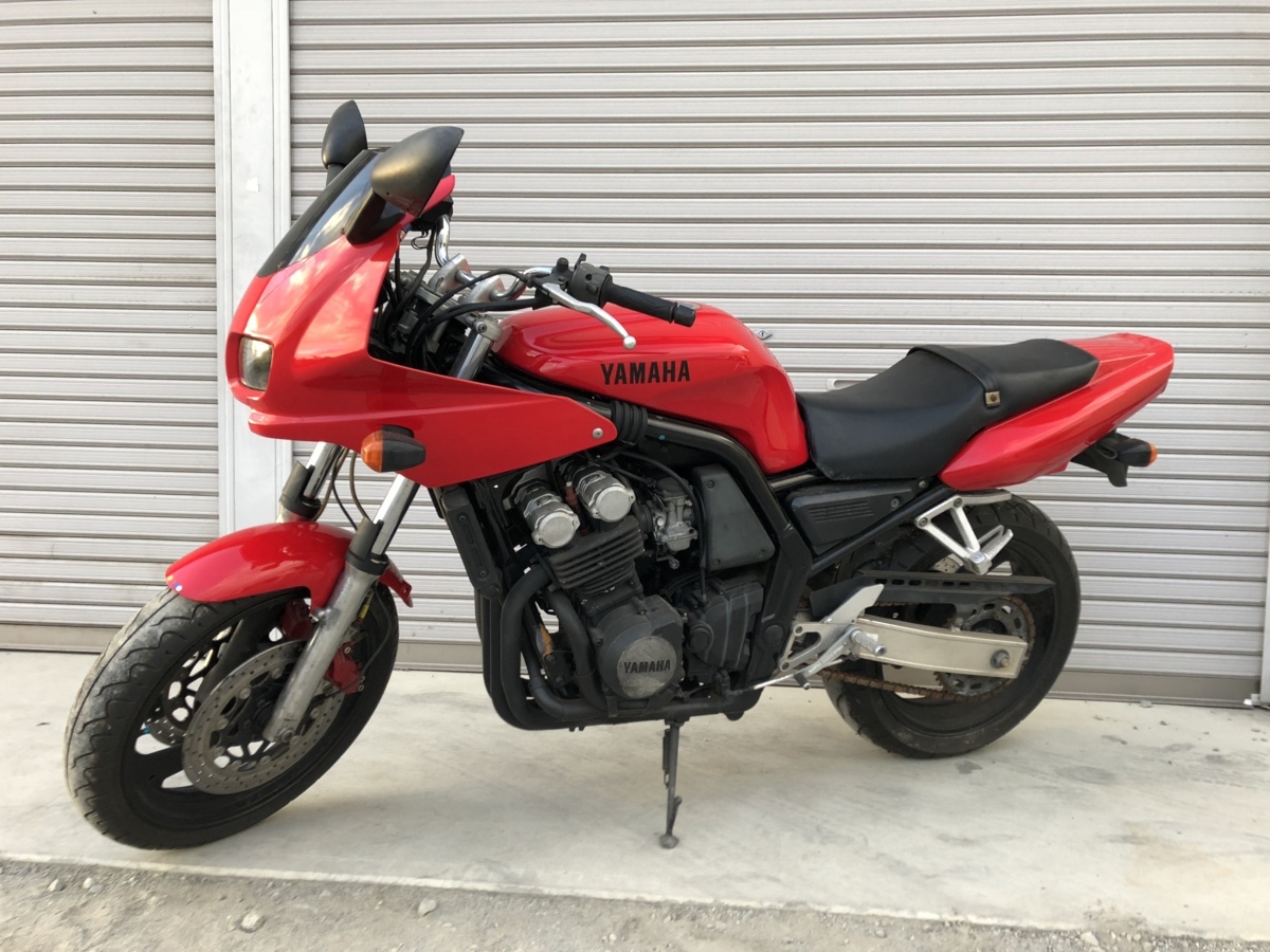 4YR型FZ400☆書付き不動☆エンジン初爆あり☆レストアベース☆ Yahoo 